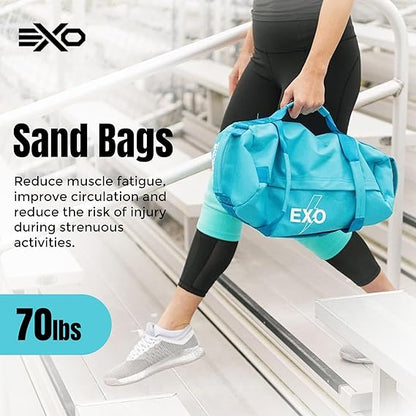 GREEN EXERCISE SAND BAG