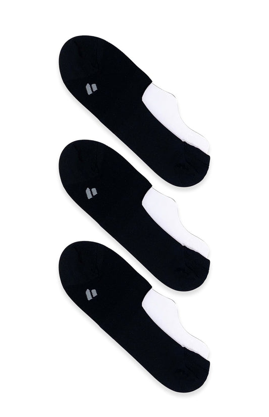 HyprMV: Ankle Socks INVIS Men (Black) 3pack