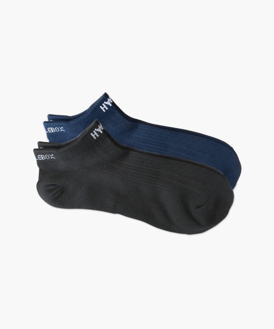 Men's Hypr Airlight Socks (Black & Navy)