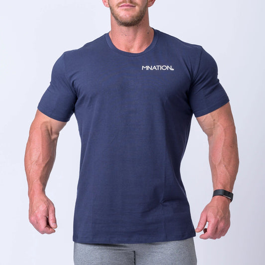 Muscle Nation: Casual Tee (Navy)